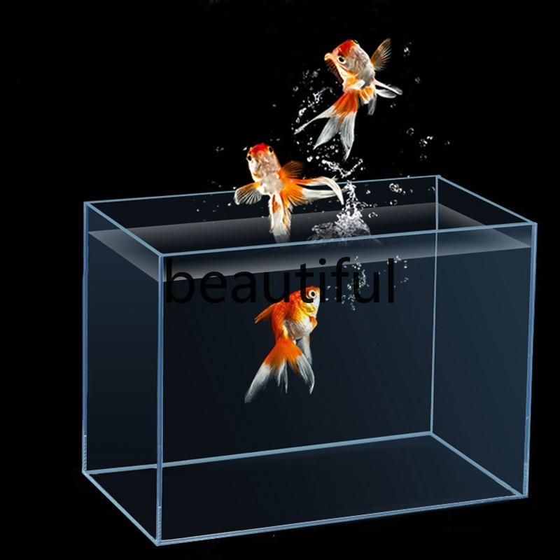 Planted Aquarium For Goldfish - Jinjing ultra-white glass fish tank aquatic