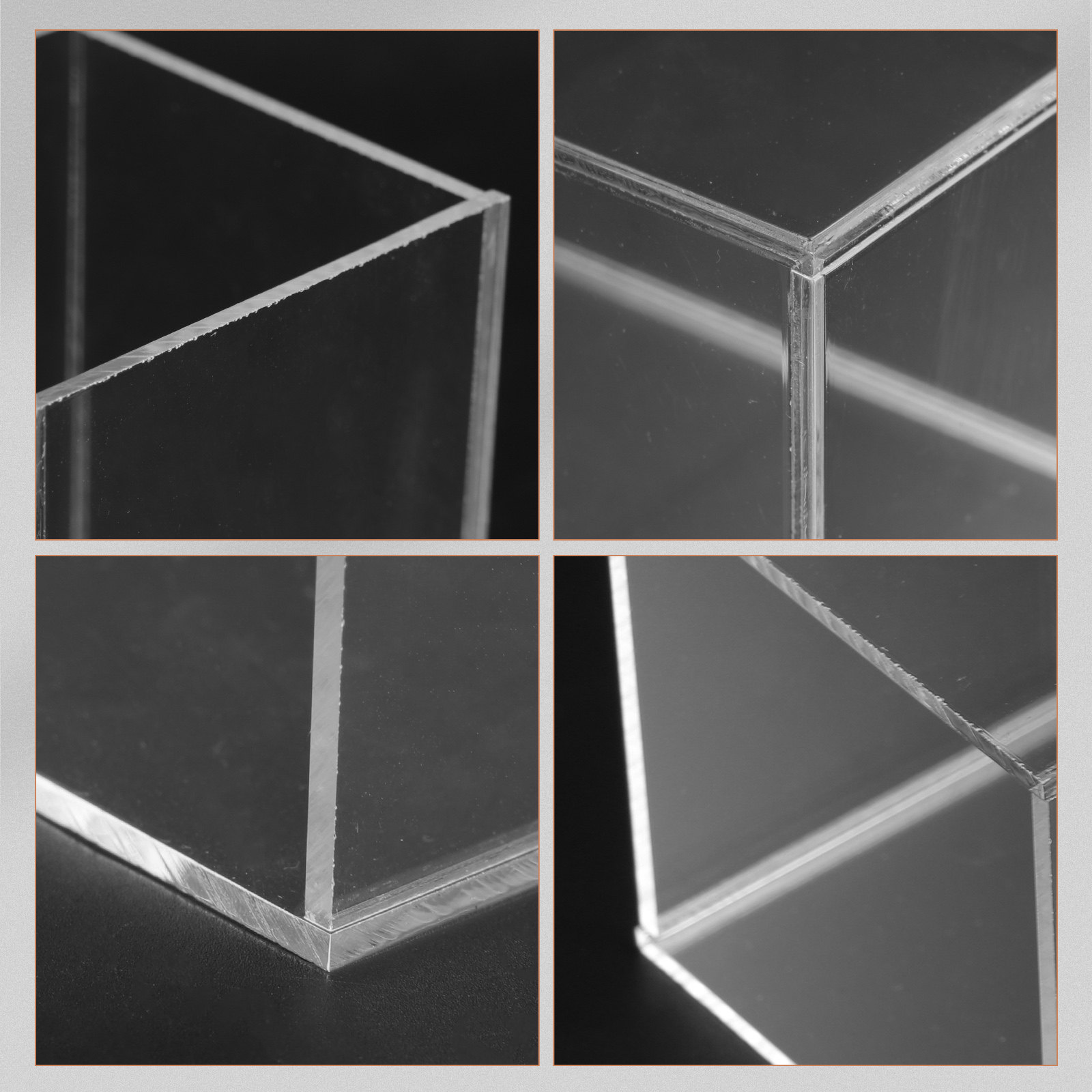 Planted Aquarium For Goldfish - Sturdy Acrylic Desktop Aquarium Tank Clear