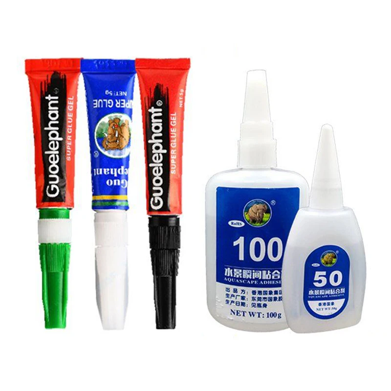 Aquarium Plant Glue Gel - Fish Tank Landscaping Moss Glue Aquarium