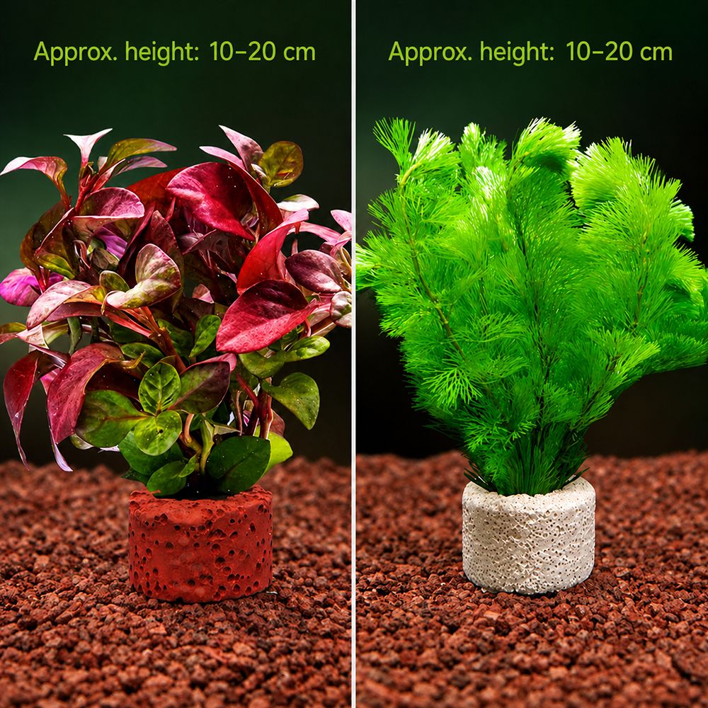 Planted Aquarium Pictures - 10Pcs Weighted Ring Aquatic Plant Fixing