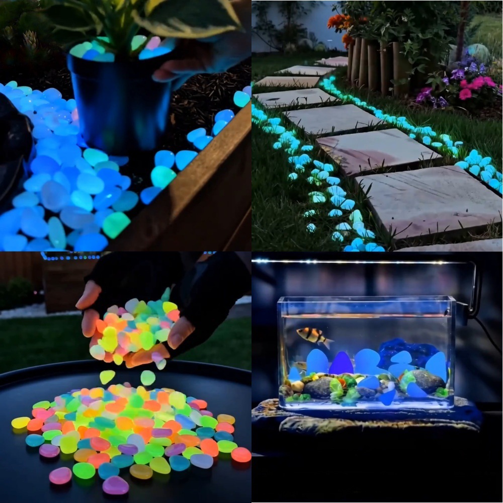 Aquarium Planted Tank Light - Colorful Glow In The Dark Luminous
