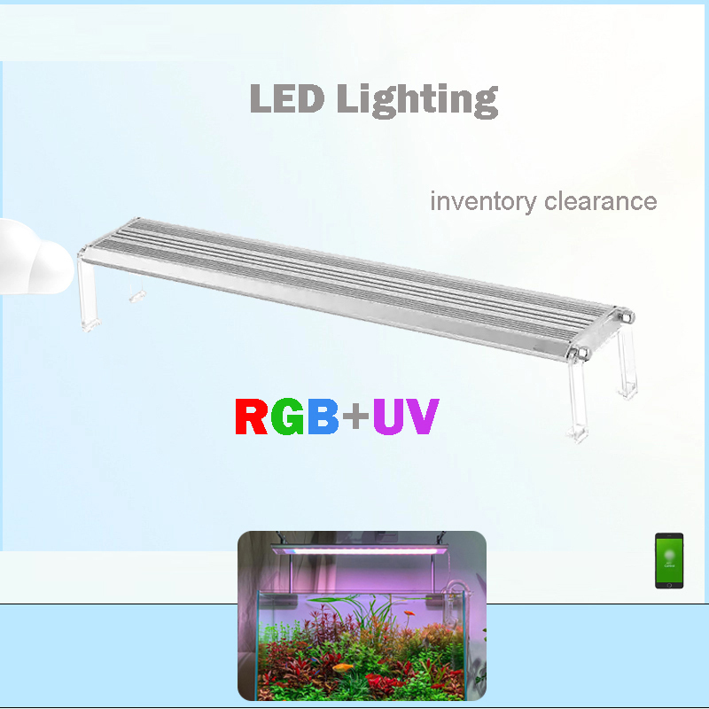 Planted Aquarium Uv Light - Led Lighting 60cm 80cm 90cm RGB