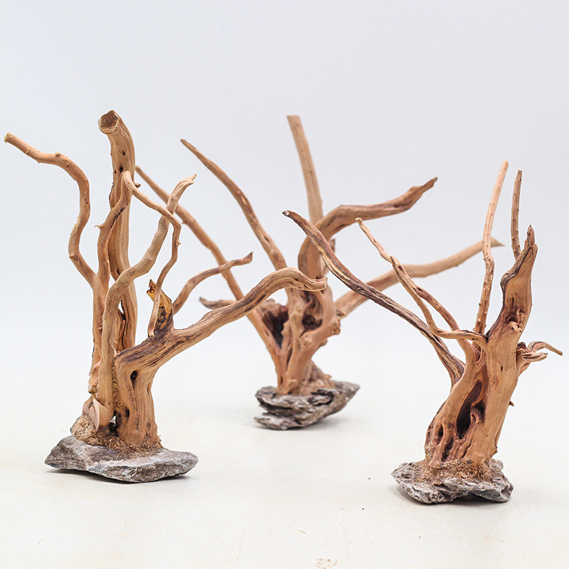 Aquarium Planted Tree - 1PC Aquarium Landscaping Wood Ornaments Tree