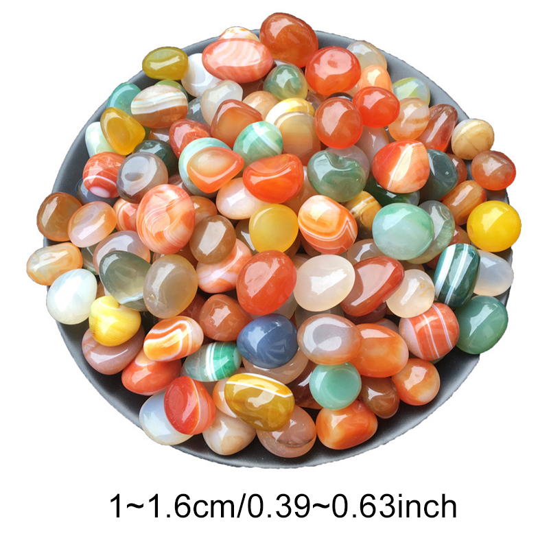 100/200g 1~1.6cm Colorful Pebb - Planted Aquarium Air Stone ulasan dan harga