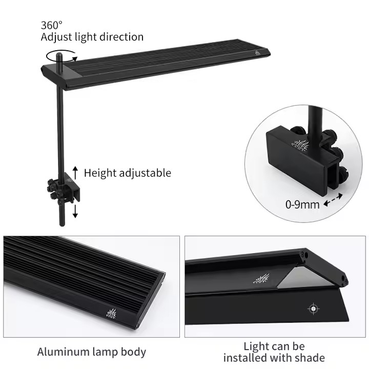 WEEK AQUA S Series RGB+UV Full - Planted Aquarium Uv Light ulasan dan harga