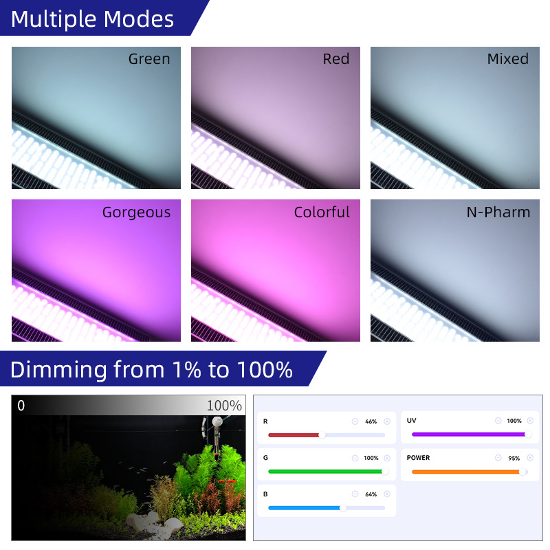 Week Aqua A430Pro LED Aquarium - Planted Aquarium Uv Light ulasan dan harga