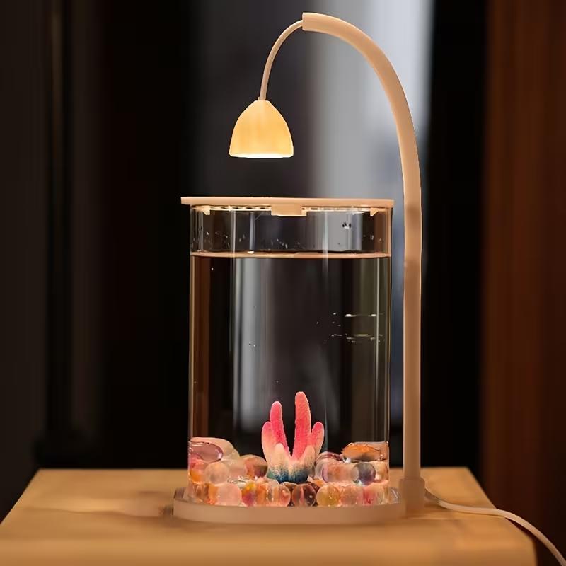 360° Panoramic Clear Desktop F - Planted Aquarium For Goldfish ulasan dan harga