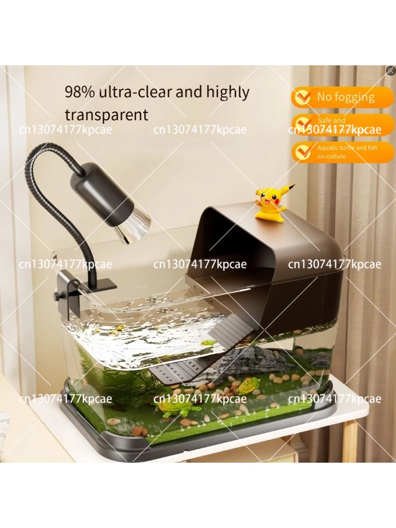 PC Turtle Tank Aquarium Starte - Planted Aquarium Starter Kit ulasan dan harga