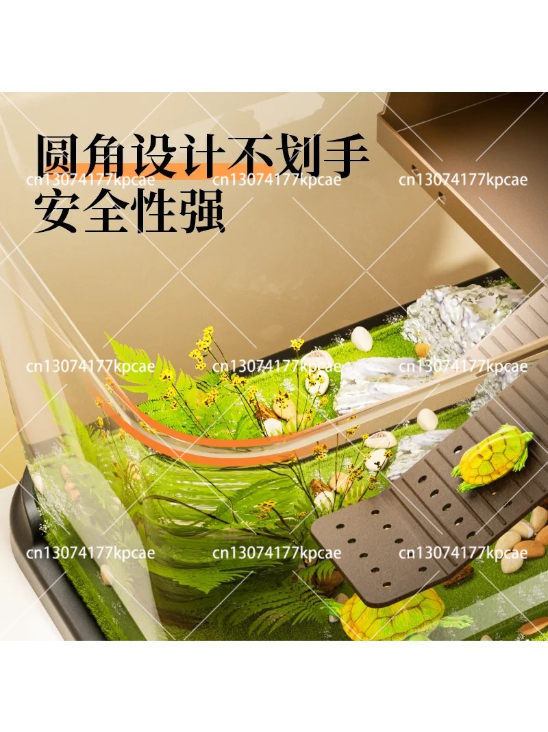 PC Turtle Tank Aquarium Starte - Planted Aquarium Starter Kit ulasan dan harga