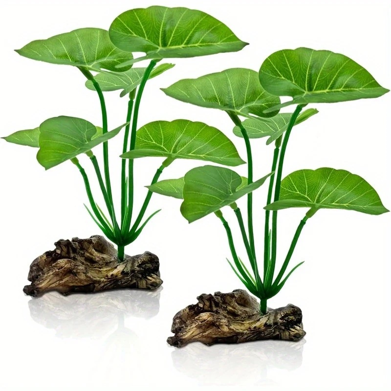 1pc Artificial Aquarium Plants - Aquarium Planted Tree ulasan dan harga