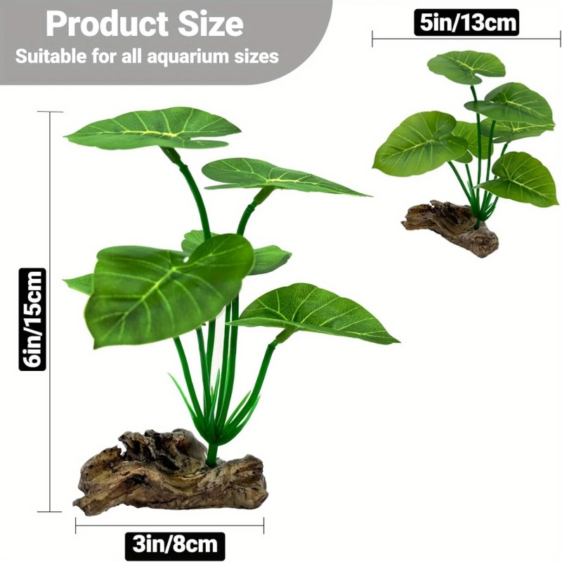 1pc Artificial Aquarium Plants - Aquarium Planted Tree ulasan dan harga