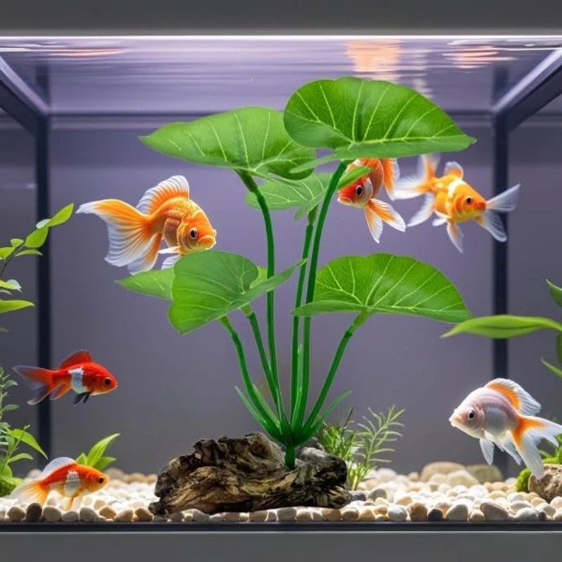 1pc Artificial Aquarium Plants - Aquarium Planted Tree ulasan dan harga