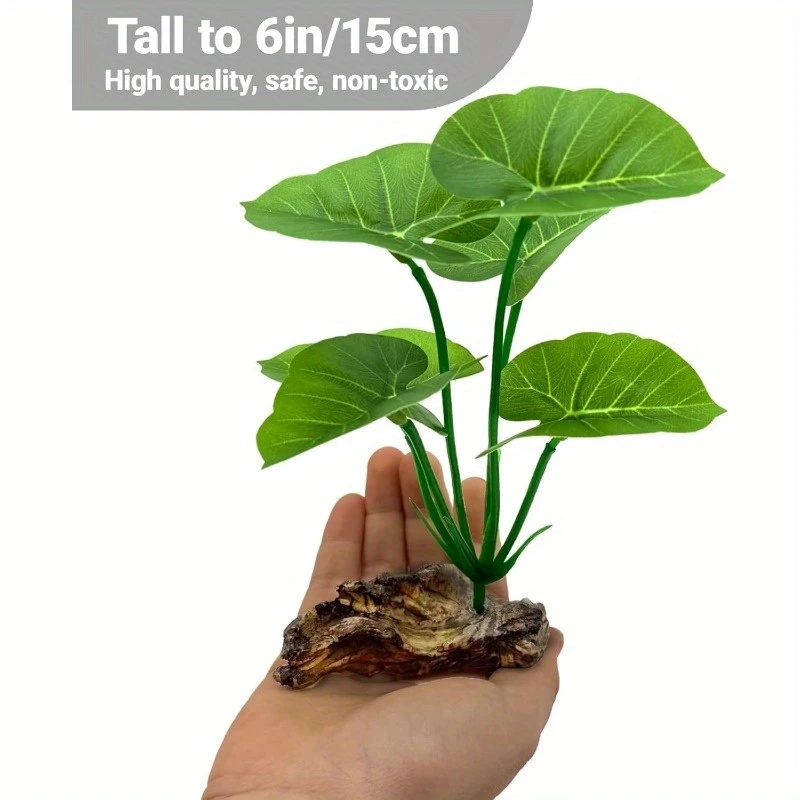 1pc Artificial Aquarium Plants - Aquarium Planted Tree ulasan dan harga