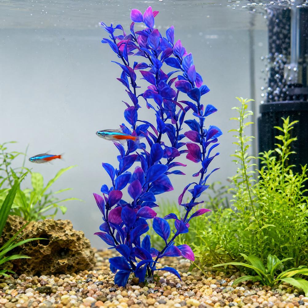 Artificial Water Plants Weight - Planted Aquarium For Goldfish ulasan dan harga