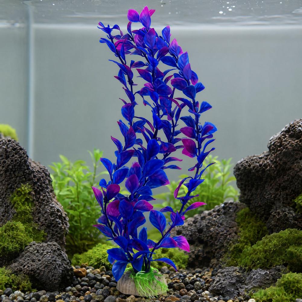 Artificial Water Plants Weight - Planted Aquarium For Goldfish ulasan dan harga