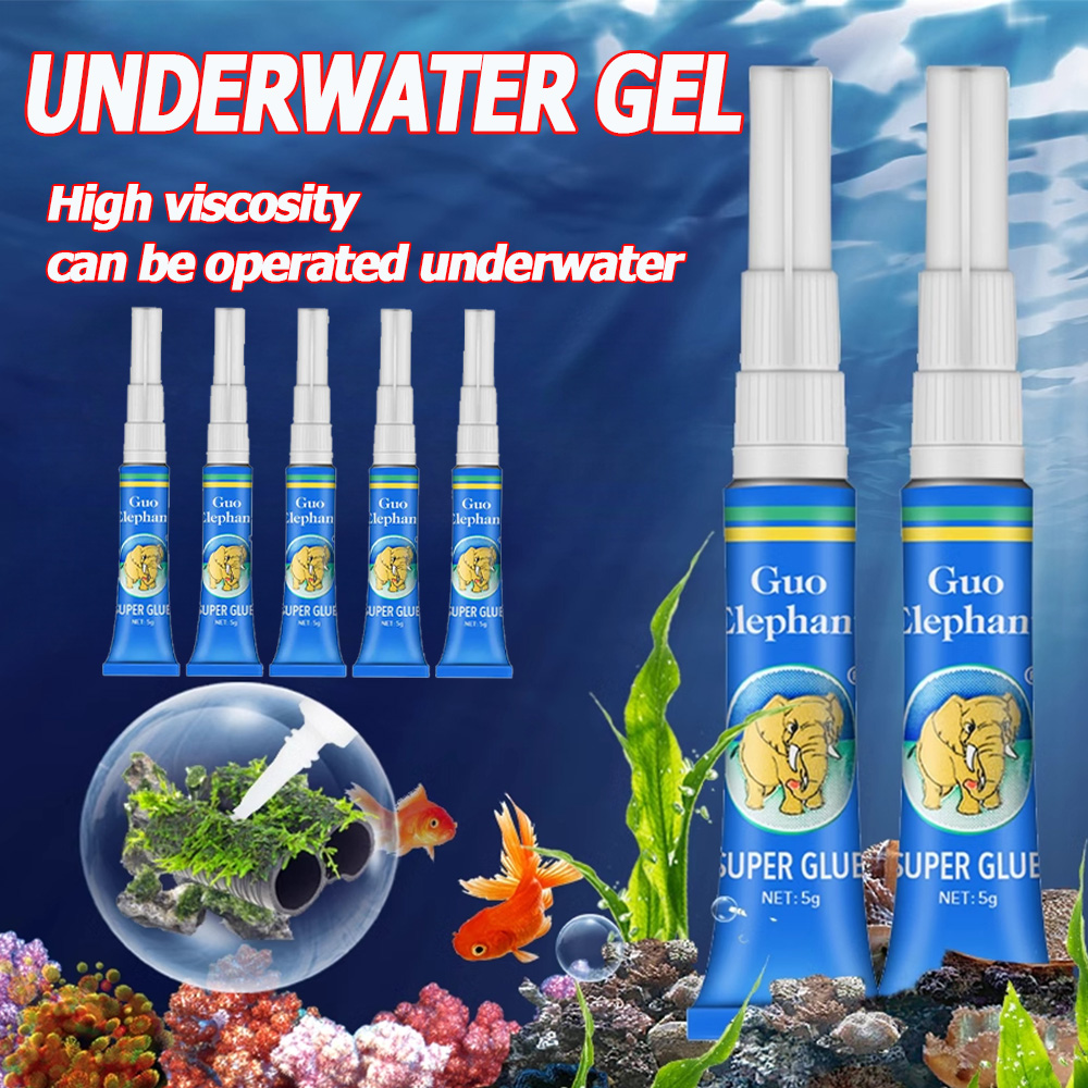 3/5/10Pcs Fish Tank Landscapin - Aquarium Plant Glue Gel ulasan dan harga