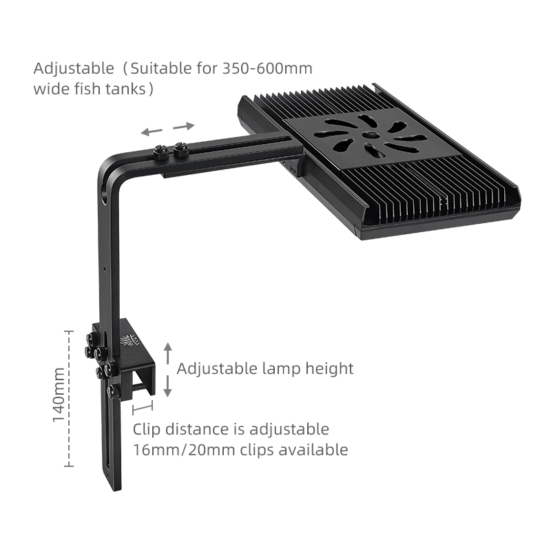 WEEKAQUA Z250PRO Led Plant Lig - Planted Aquarium Uv Light ulasan dan harga
