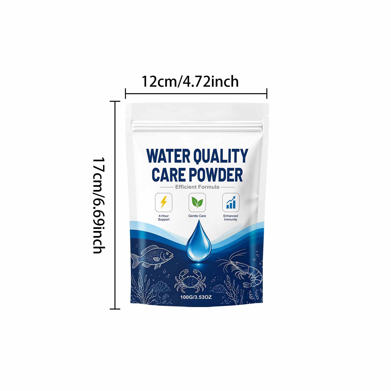 1/2/3/5PCS Fish Tank Water Cla - Planted Aquarium Fertilizer ulasan dan harga