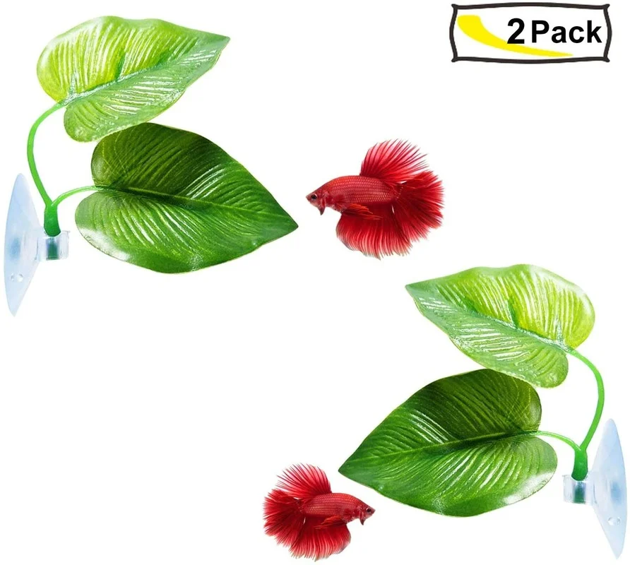 Betta Fish Leaf Hammock Simula - Aquarium Planted Tree ulasan dan harga
