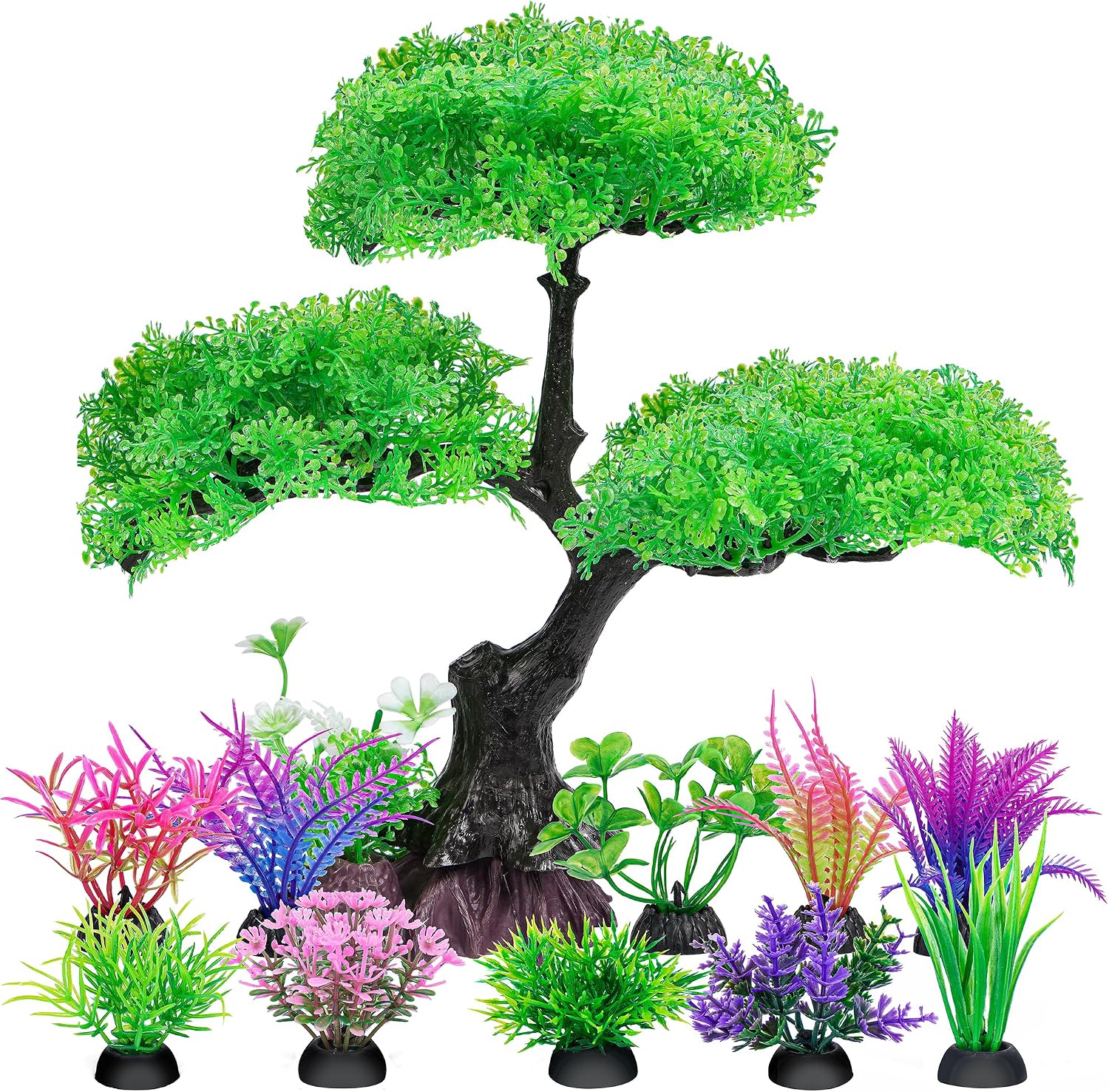 11/10pcs Aquarium Artificial P - Planted Aquarium For Goldfish ulasan dan harga