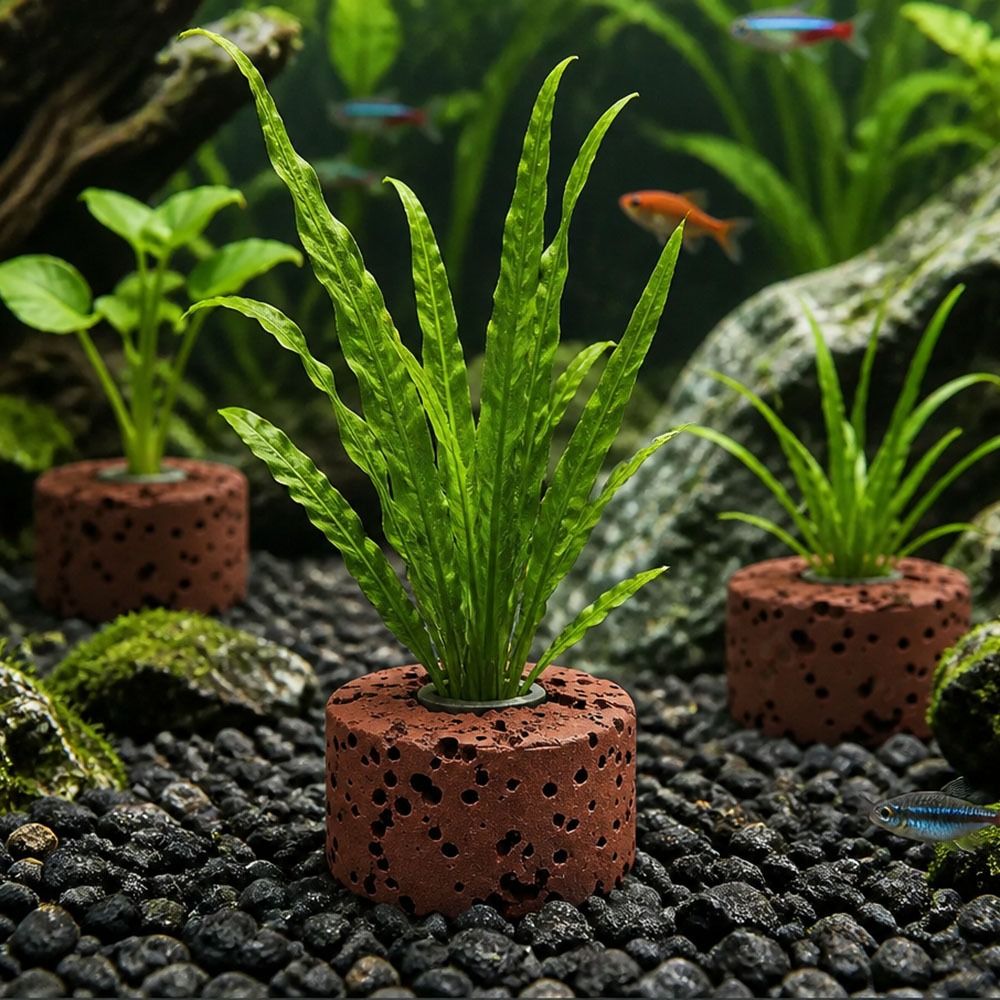 10Pcs Weighted Ring Aquatic Pl - Planted Aquarium Pictures ulasan dan harga