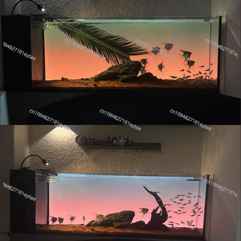 Fish Tank Background Light Boa - Led Planted Tank Light ulasan dan harga