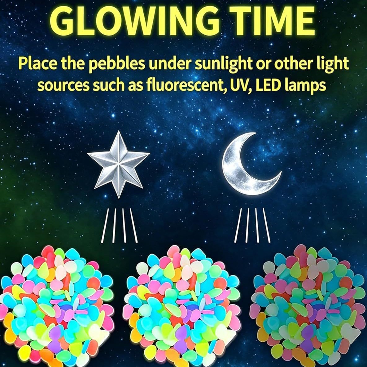 Colorful Glow In The Dark Lumi - Aquarium Planted Tank Light ulasan dan harga