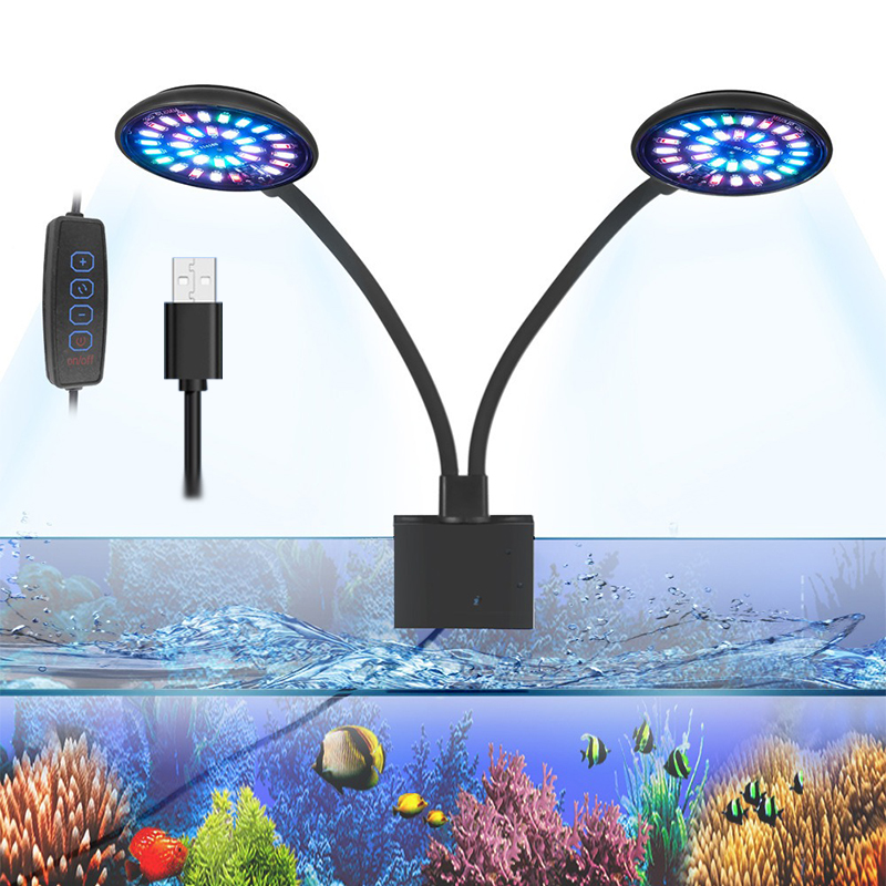 USB Aquarium LED Light Fish Ta - Aquarium Planted Tank Light ulasan dan harga