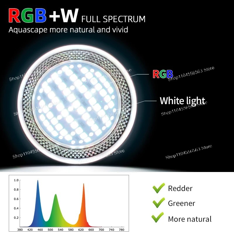 T90 PRO 90W RGB+UV LED Aquariu - Planted Aquarium Uv Light ulasan dan harga