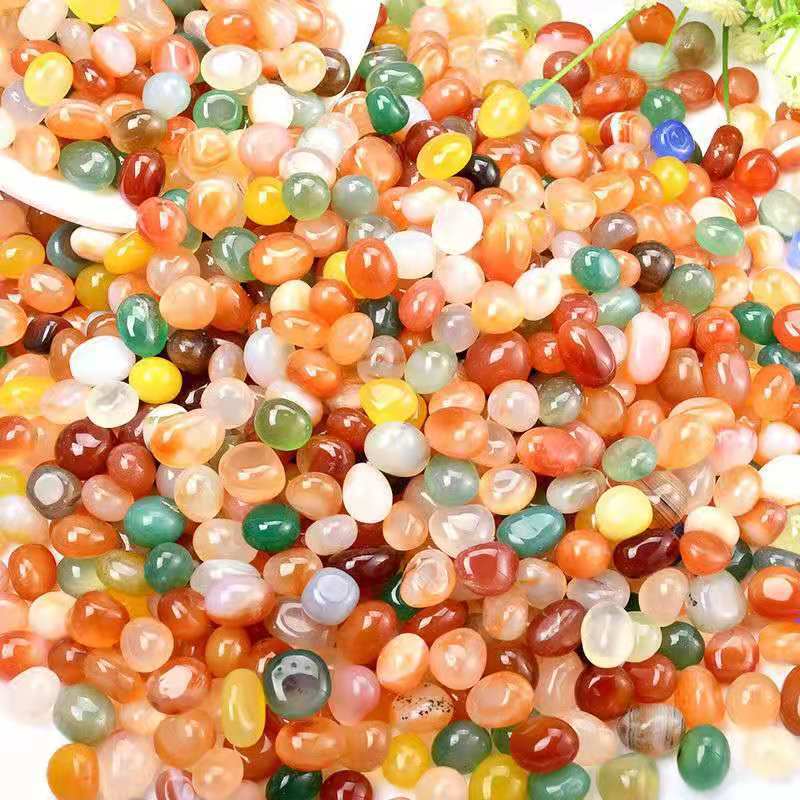 100~500g Colorful Pebbles Natu - Planted Aquarium Air Stone ulasan dan harga