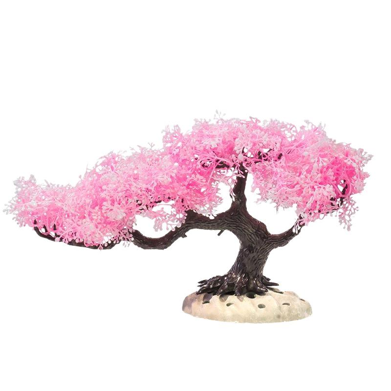 Simulated Tree Artificial Plas - Aquarium Planted Tree ulasan dan harga