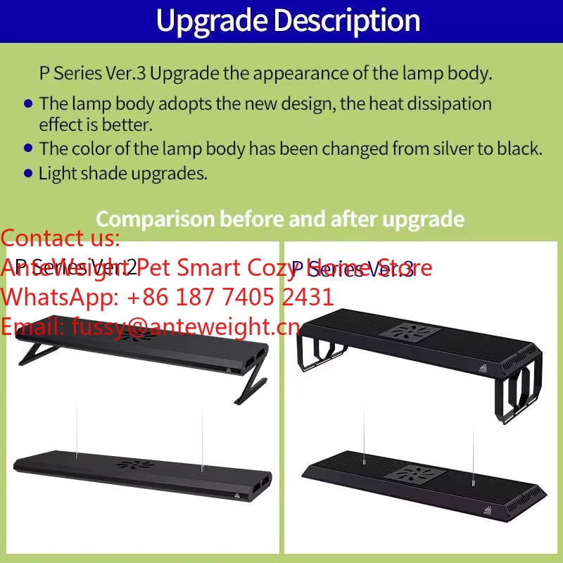 P600/P900/P1200Pro Ver.3 Full  - Planted Aquarium Uv Light ulasan dan harga