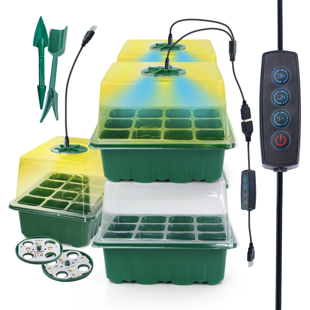 LED Nursery Pots with Grow Lig - Led Planted Tank Light ulasan dan harga