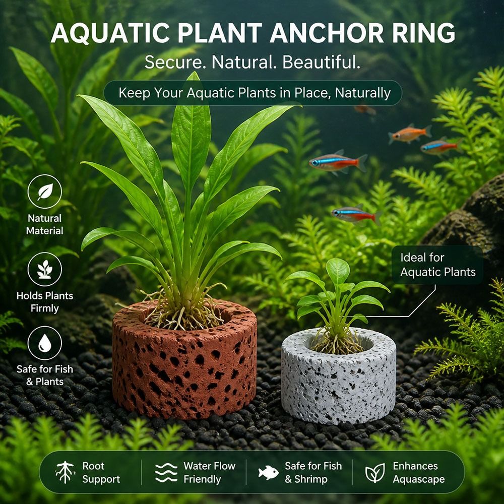 10Pcs Weighted Ring Aquatic Pl - Planted Aquarium Pictures ulasan dan harga