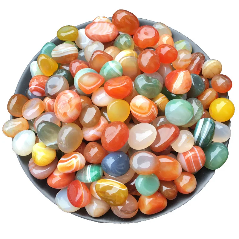 100g Agate Pebbles, Colorful D - Planted Aquarium Air Stone ulasan dan harga
