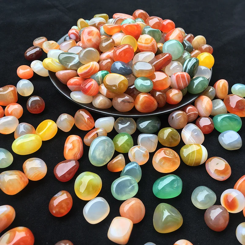 100g Agate Pebbles, Colorful D - Planted Aquarium Air Stone ulasan dan harga