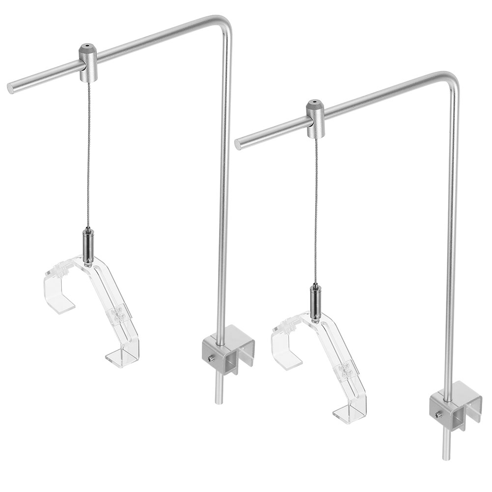 2pcs Aquarium Light Holder Wit - Aquarium Planted Tank Light ulasan dan harga