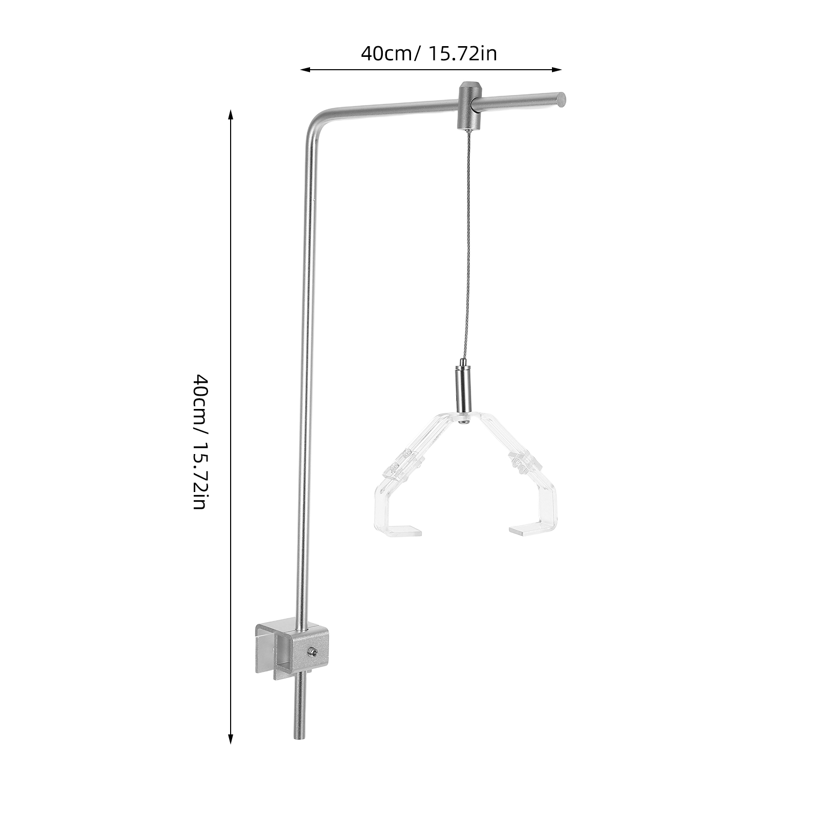 2pcs Aquarium Light Holder Wit - Aquarium Planted Tank Light ulasan dan harga