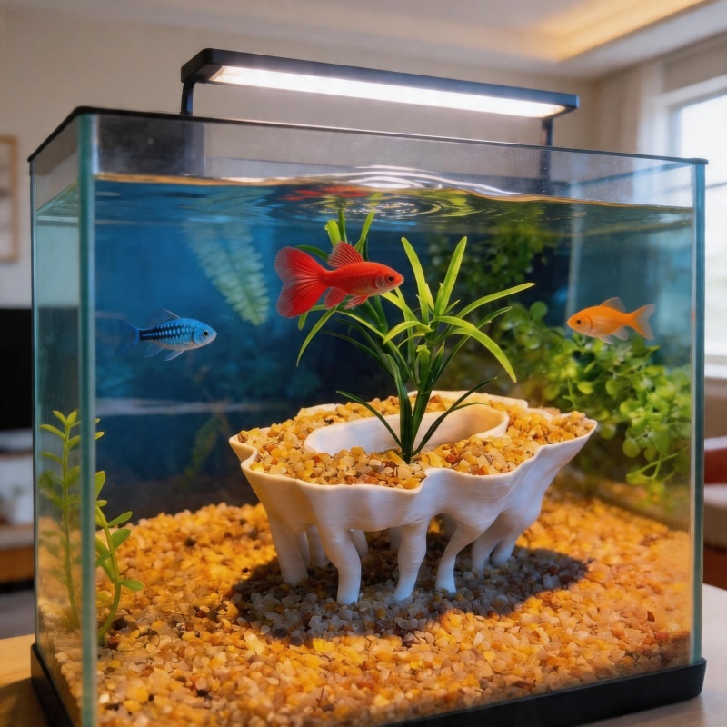 3D printed aquarium plants in  - Aquarium Planted Tree ulasan dan harga