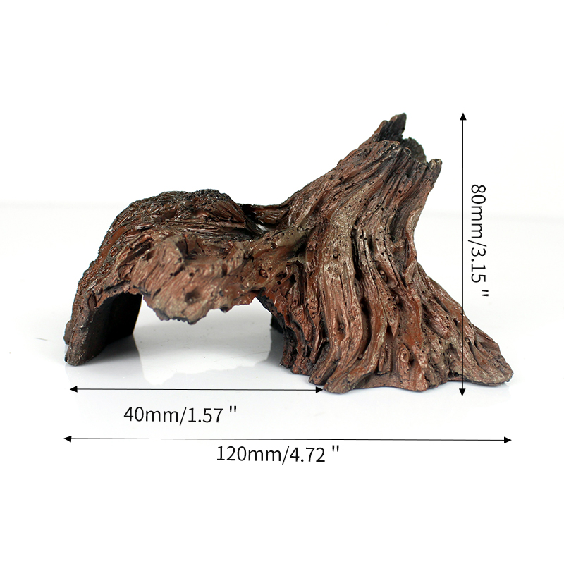 Ecological Resin Mountain Fish - Aquarium Planted Tree ulasan dan harga