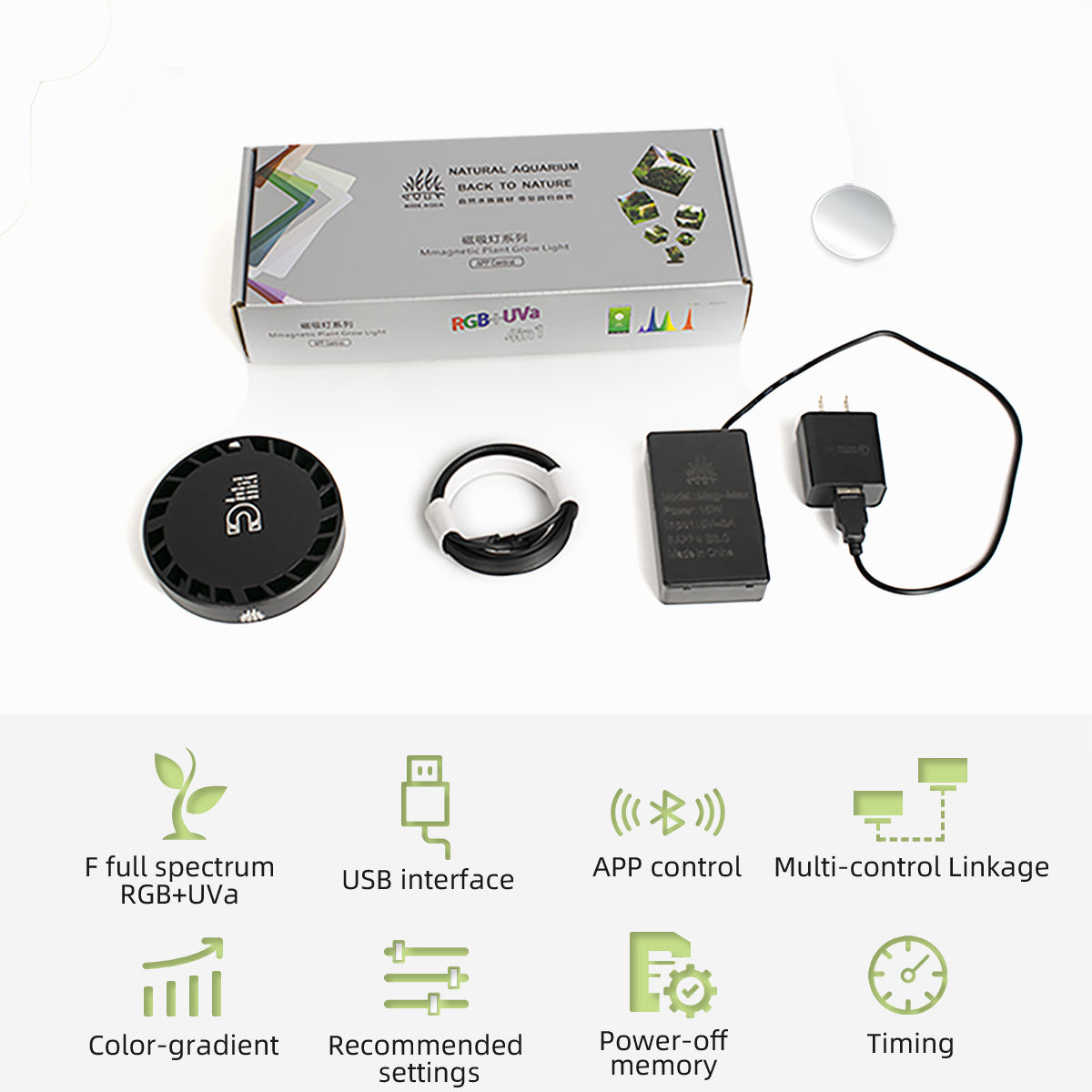 WEEK AQUA Mag-Pro/Max Nano RGB - Planted Aquarium Uv Light ulasan dan harga