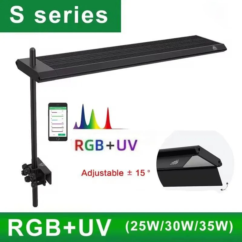 S300/400/450Pro Ver.3 RGB + UV - Planted Aquarium Uv Light ulasan dan harga