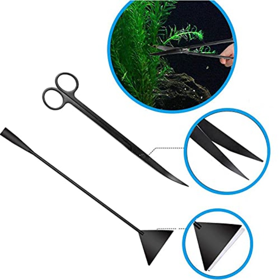 Aquarium Scissor Tweezers Spat - Planted Aquarium Starter Kit ulasan dan harga