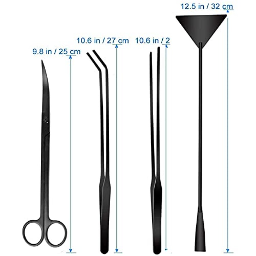 Aquarium Scissor Tweezers Spat - Planted Aquarium Starter Kit ulasan dan harga